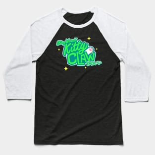 Shiny Wasabi Kitty Claw Baseball T-Shirt